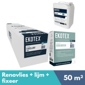 Pakket Ekotex EXCELLENT incl. fixeer 50 m2