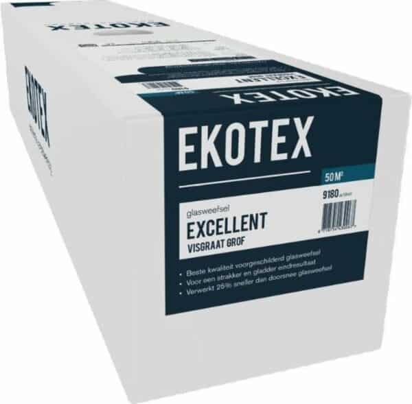 Ekotex EXCELLENT Visgraat Grof glasweefselbehang 2