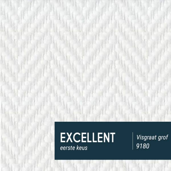 Ekotex EXCELLENT Visgraat Grof glasweefselbehang