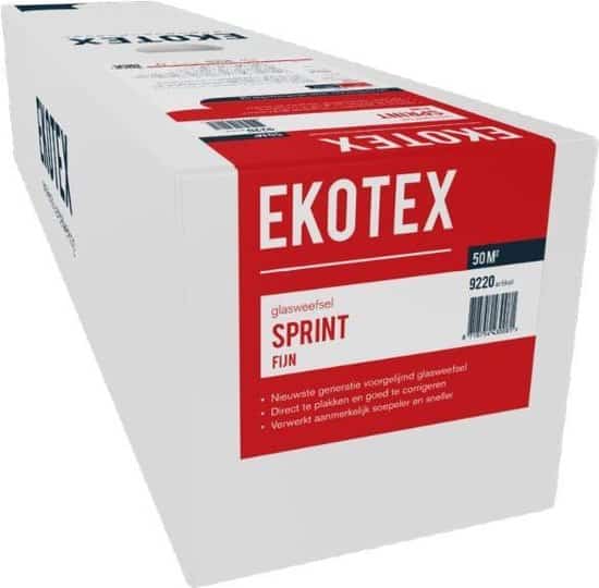 Ekotex Sprint fijn glasweefselbehang 2